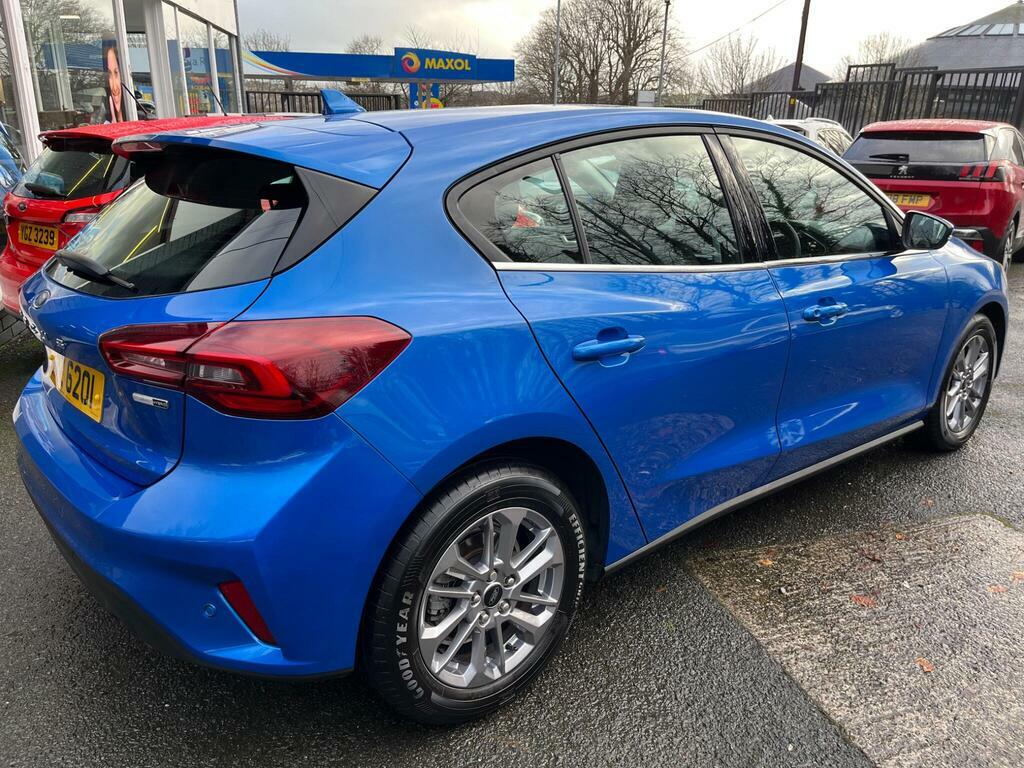Ford Focus 1.0T Ecoboost Mhev Titanium Dct Euro 6 S S AMZ620I Blue #3
