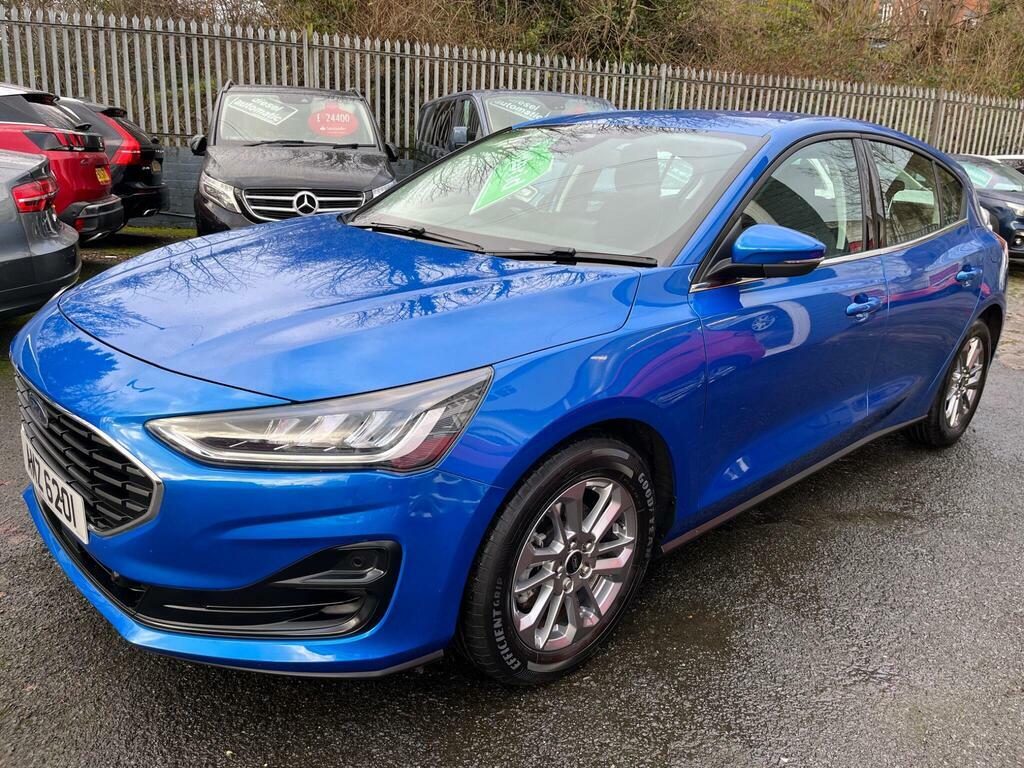 Ford Focus 1.0T Ecoboost Mhev Titanium Dct Euro 6 S S AMZ620I Blue #6