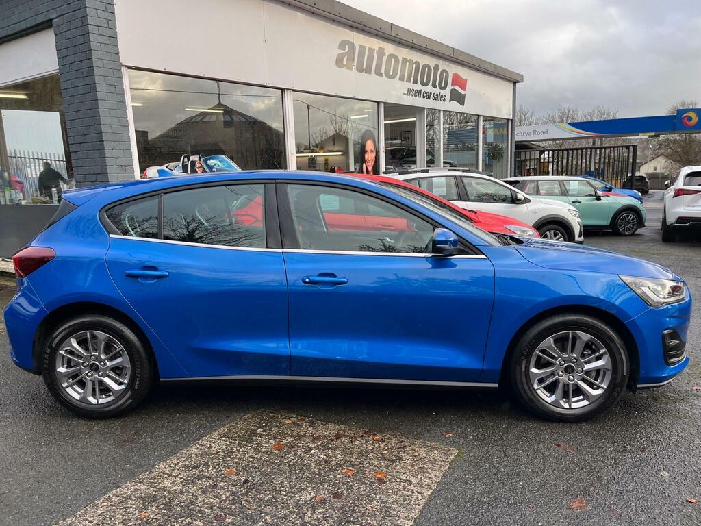 Ford Focus 1.0T Ecoboost Mhev Titanium Dct Euro 6 S S AMZ620I Blue #2