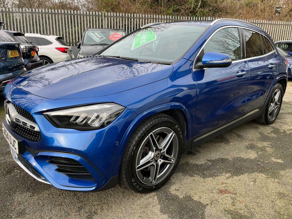 Mercedes-Benz GLA Class 1.3 Gla200h Mhev Amg Line Executive 7G-dct Euro SN24UJC Blue #6
