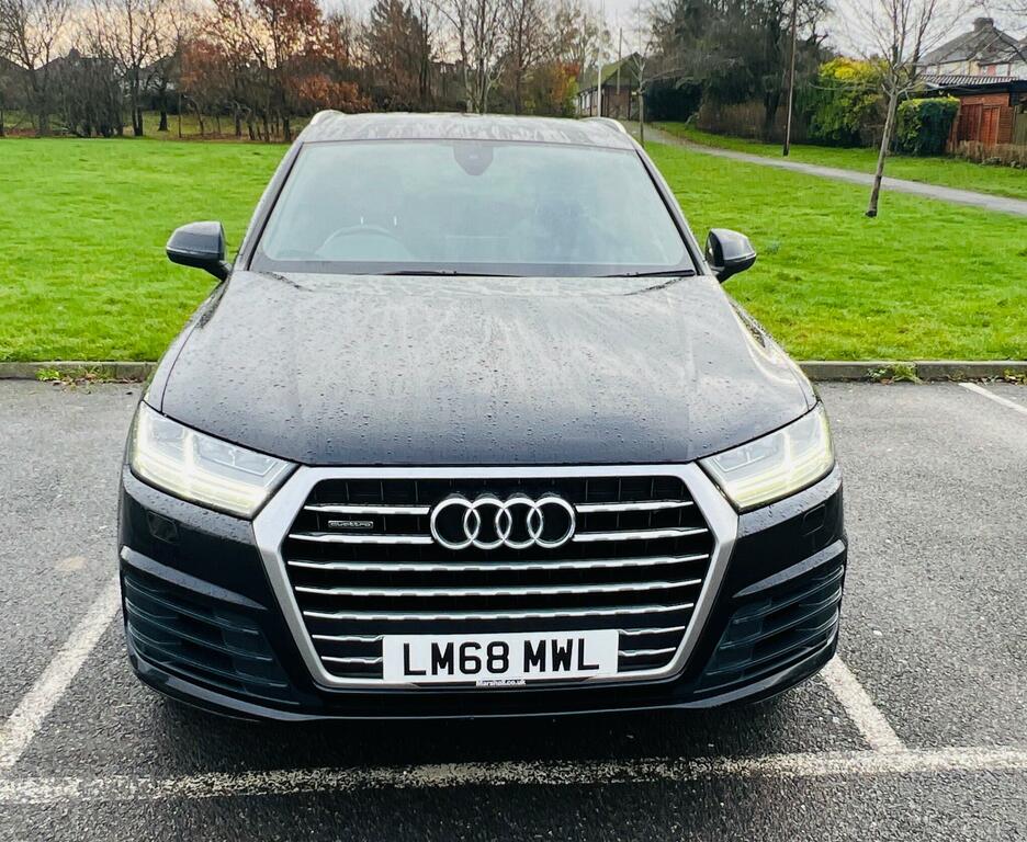 Audi Q7 3.0 Tdi V6 50 S Line Tiptronic Quattro Euro 6 Ss LM68MWL Black #2