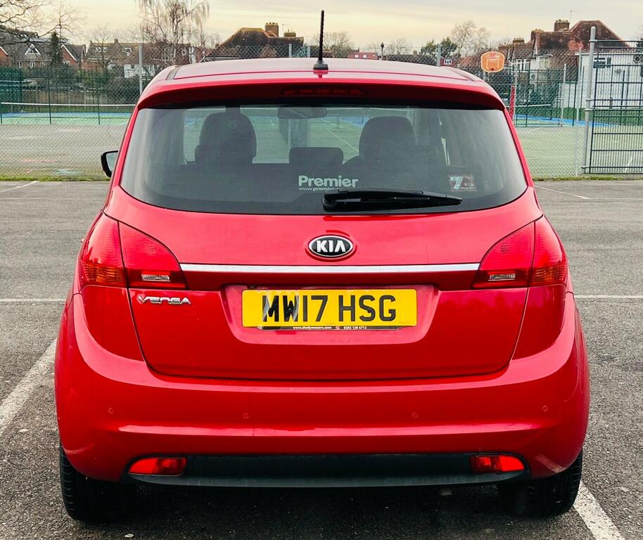 Kia Venga 1.6 3 Euro 6 Red #6