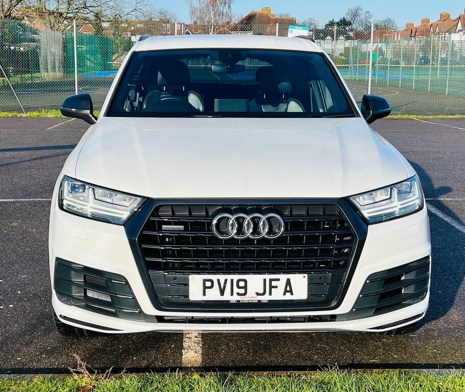 Audi Q7 3.0 Tdi V6 45 S Line Tiptronic Quattro Euro 6 Ss PV19JFA White #2