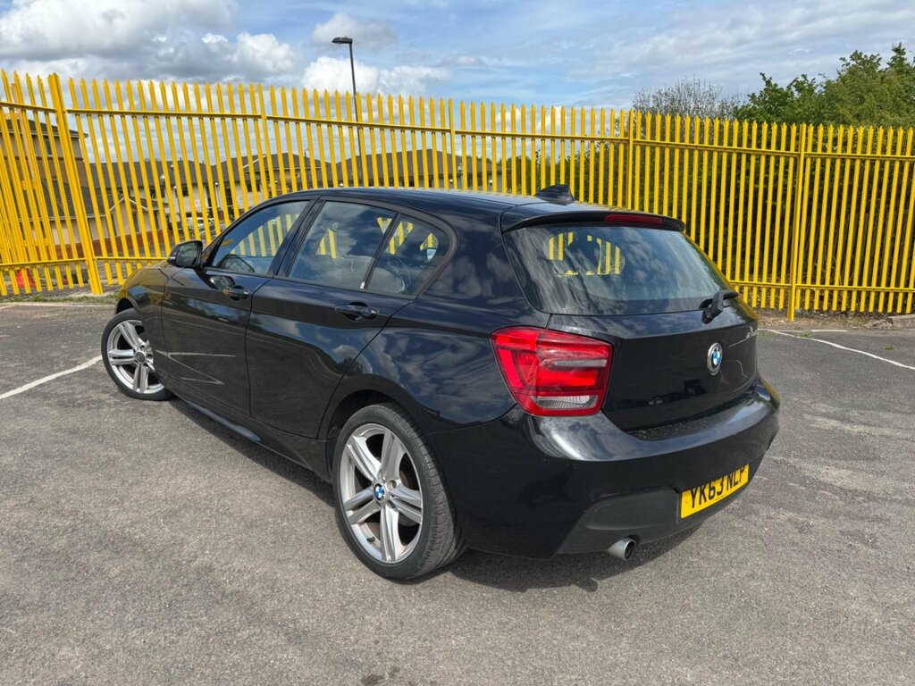 BMW 1 Series 2.0 120D M Sport Euro 5 Ss YK63NLP Black #2