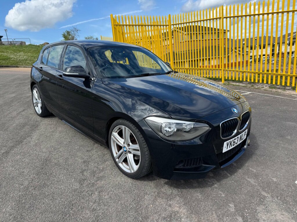 BMW 1 Series 2.0 120D M Sport Euro 5 Ss YK63NLP Black #4