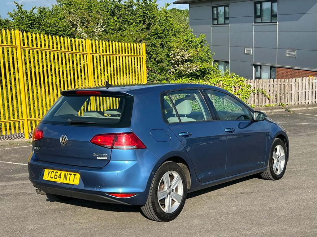 Volkswagen Golf 2.0 Tdi Bluemotion Tech Match Euro 5 Ss YC64NTT Blue #6