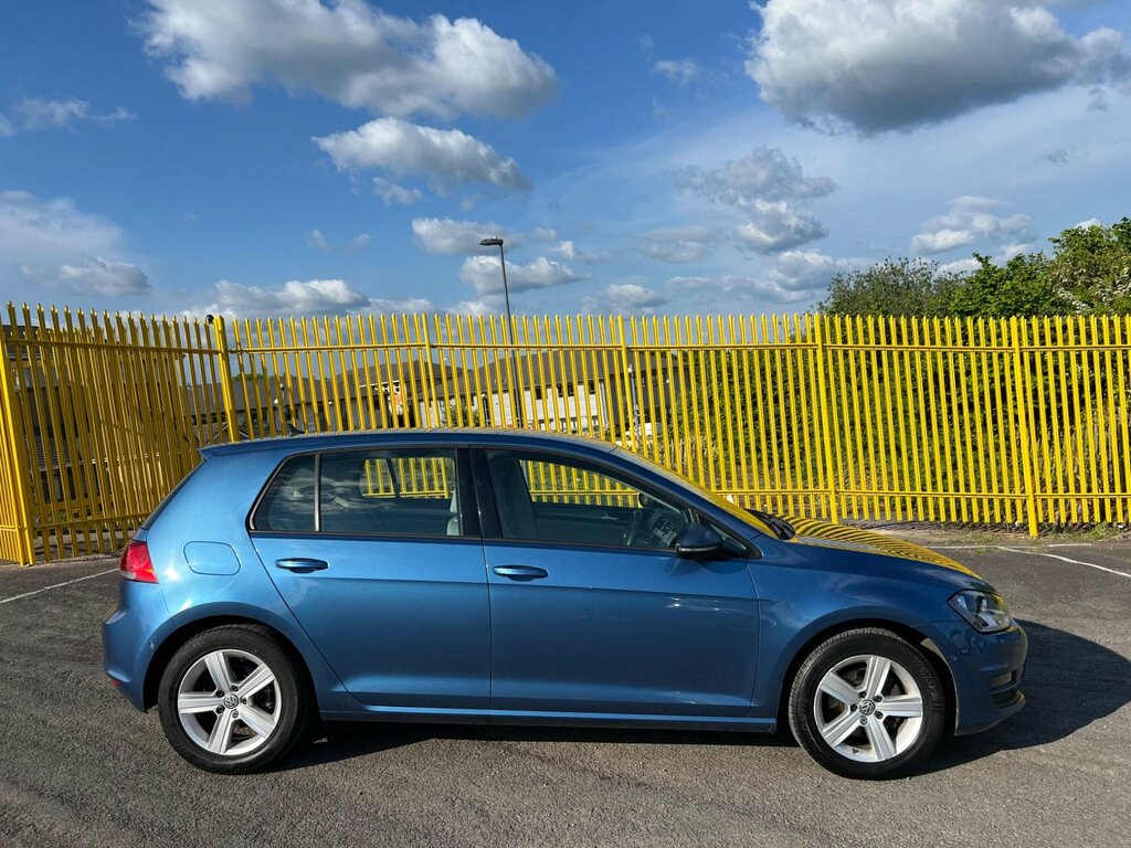 Volkswagen Golf 2.0 Tdi Bluemotion Tech Match Euro 5 Ss YC64NTT Blue #5