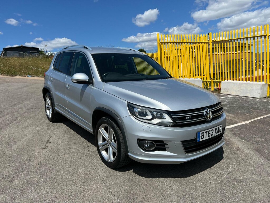 Volkswagen Tiguan 2.0 Tdi Bluemotion Tech R-line 4Wd Euro 5 Ss BT63XAG Silver #4