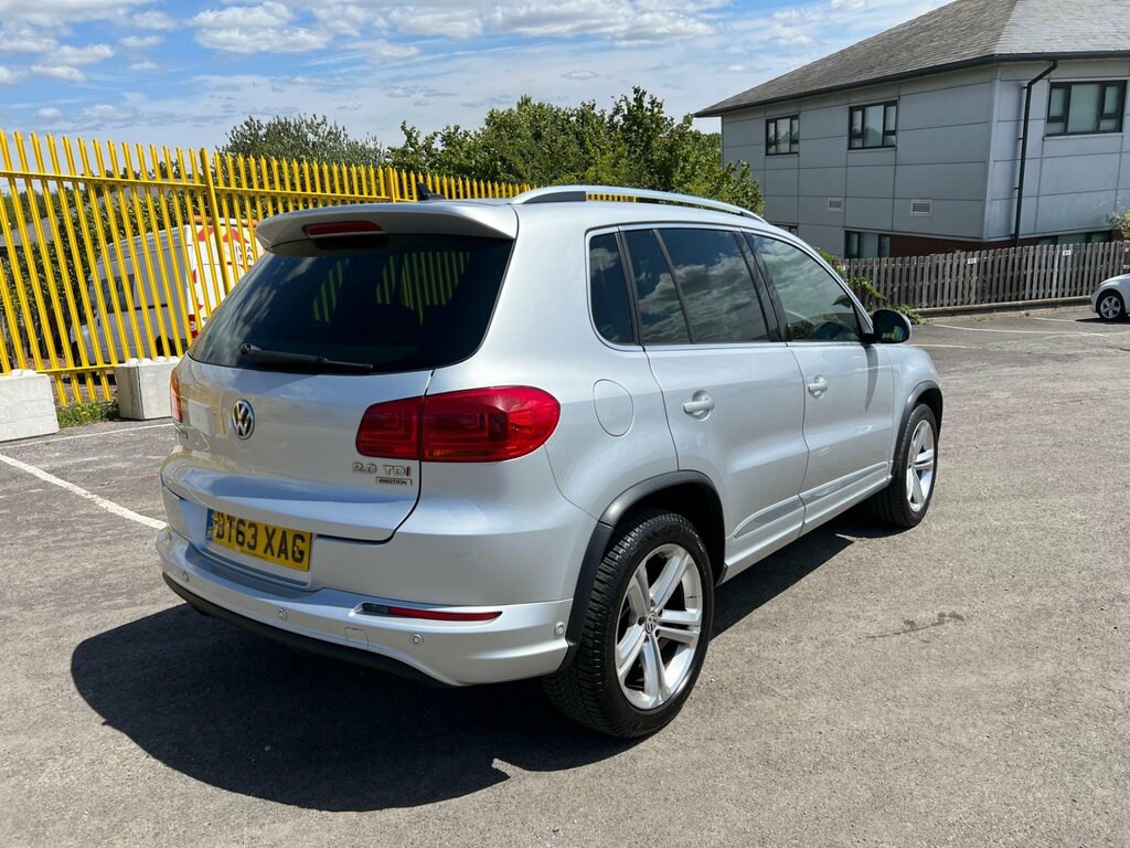 Volkswagen Tiguan 2.0 Tdi Bluemotion Tech R-line 4Wd Euro 5 Ss BT63XAG Silver #6