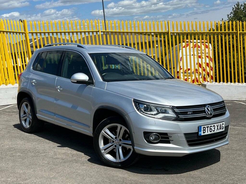 Volkswagen Tiguan 2.0 Tdi Bluemotion Tech R-line 4Wd Euro 5 Ss BT63XAG Silver