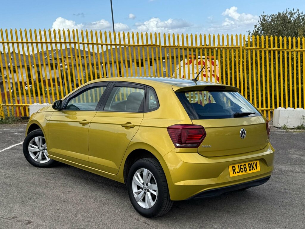 Volkswagen Polo 1.0 Tsi Se Euro 6 Ss RJ68BKV Yellow #2