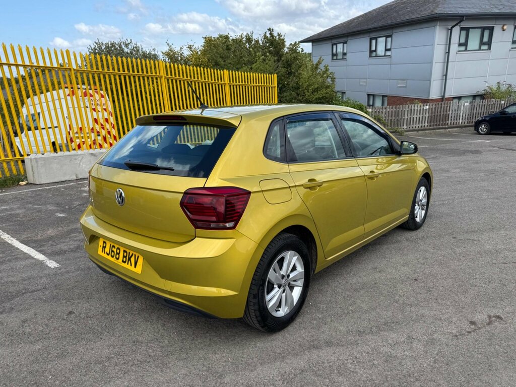 Volkswagen Polo 1.0 Tsi Se Euro 6 Ss RJ68BKV Yellow #6