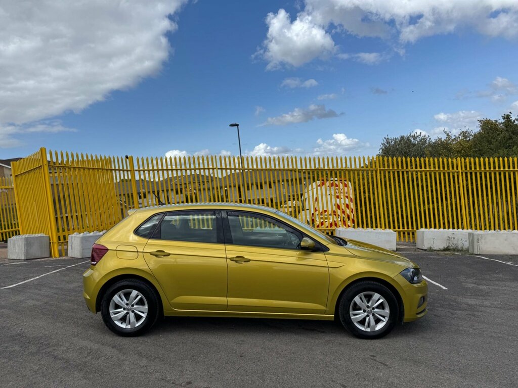 Volkswagen Polo 1.0 Tsi Se Euro 6 Ss RJ68BKV Yellow #5