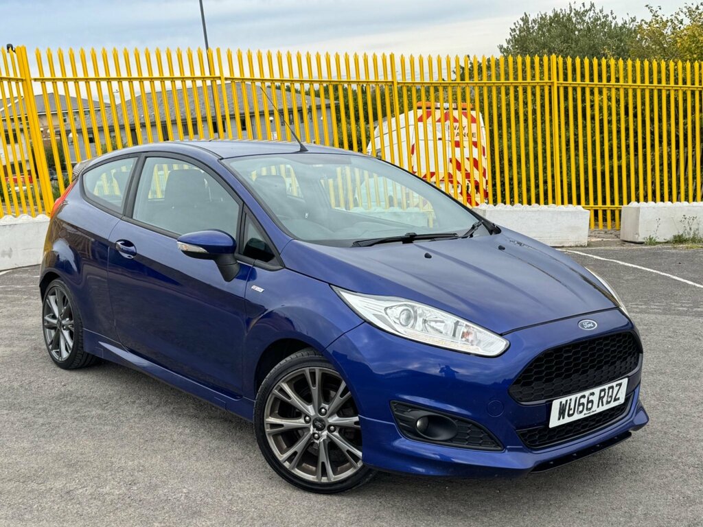 Ford Fiesta 1.0T Ecoboost St-line Euro 6 Ss Blue