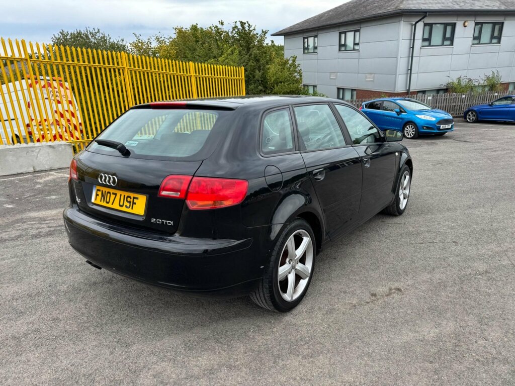 Audi A3 2.0 Tdi Sport Sportback Black #6