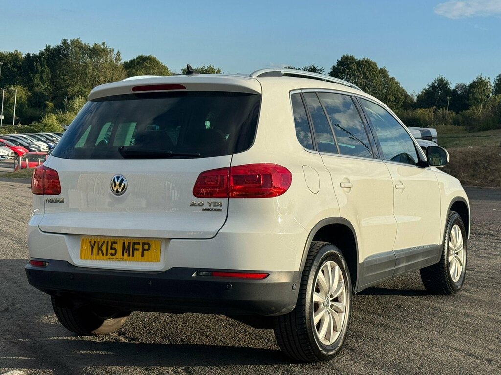 Volkswagen Tiguan 2.0 Tdi Bluemotion Tech Match 4Wd Euro 5 Ss YK15MFP White #5