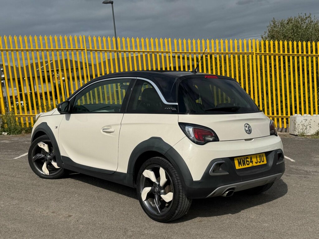 Vauxhall Adam 1.4 16V Rocks Air Euro 5 MW64JJU White #2