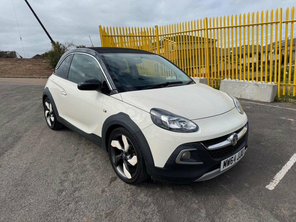 Vauxhall Adam 1.4 16V Rocks Air Euro 5 MW64JJU White #4