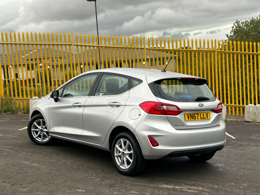 Ford Fiesta 1.0T Ecoboost Zetec Euro 6 Ss VN67LLV Silver #2