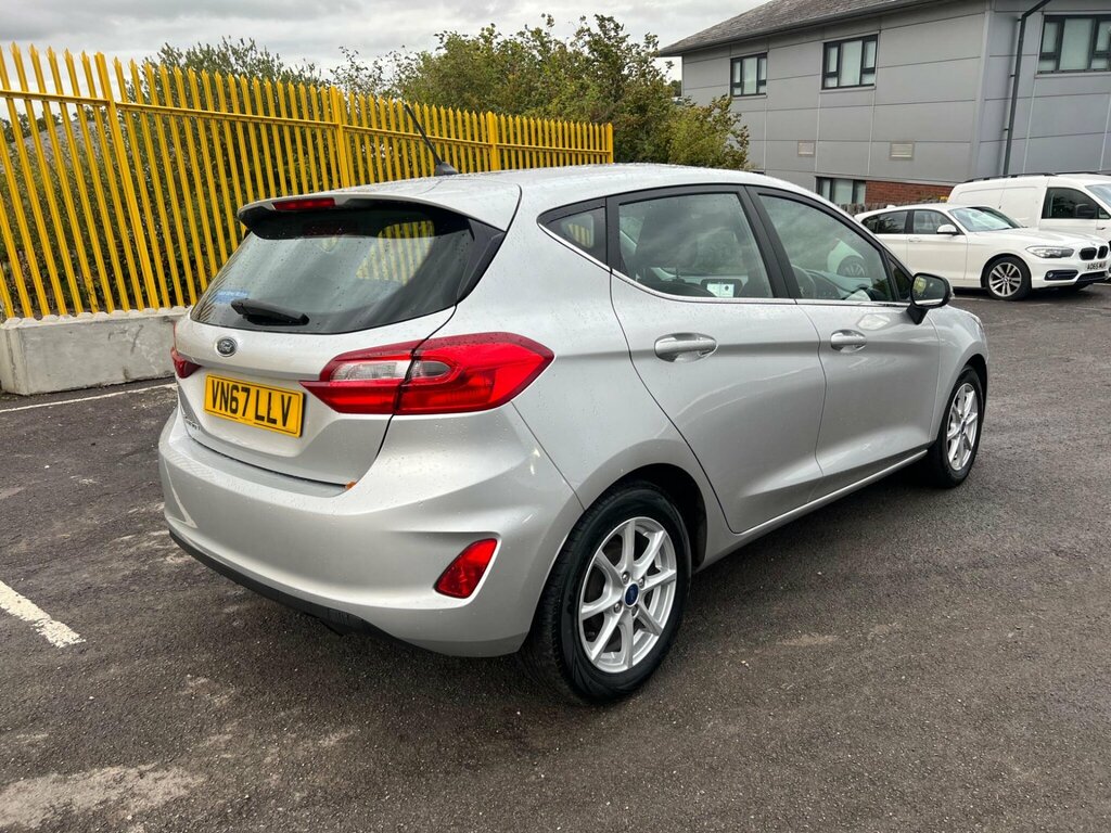 Ford Fiesta 1.0T Ecoboost Zetec Euro 6 Ss VN67LLV Silver #6