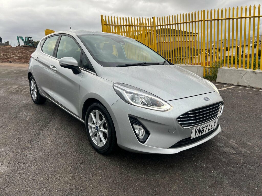 Ford Fiesta 1.0T Ecoboost Zetec Euro 6 Ss VN67LLV Silver #4