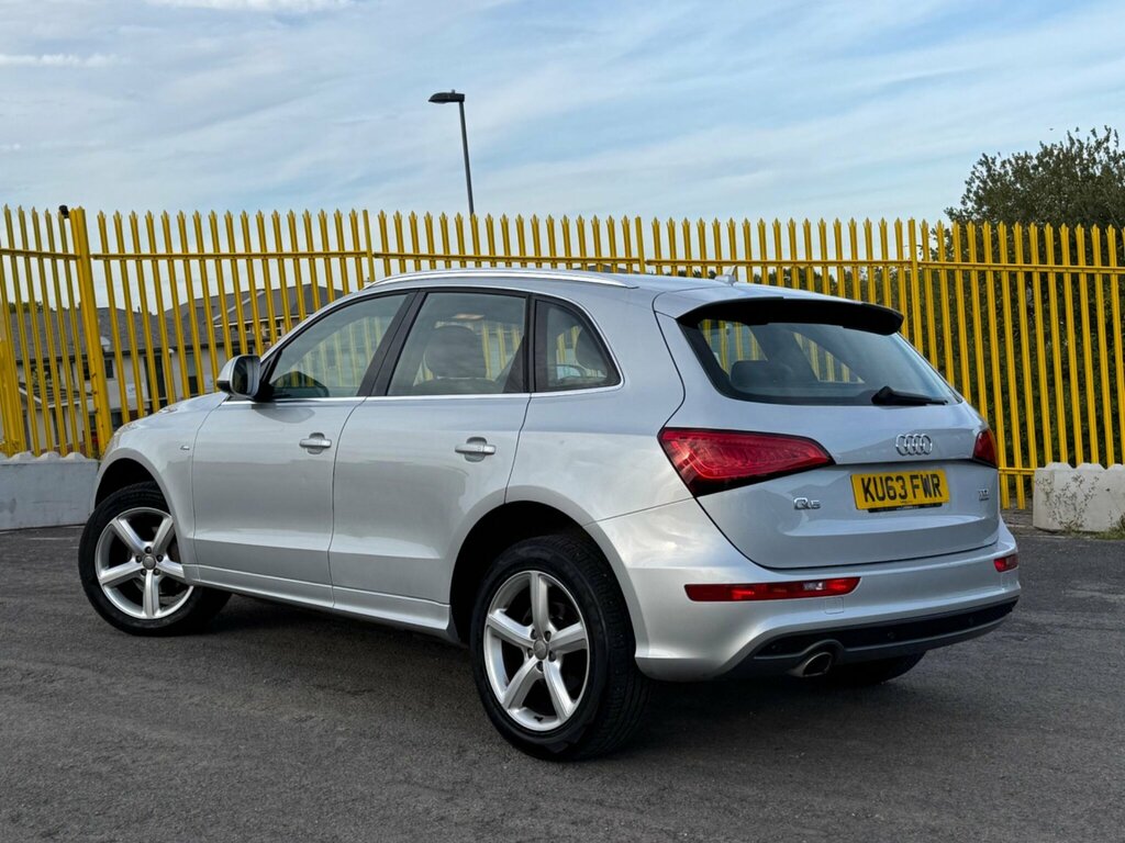 Audi Q5 2.0 Tdi S Line Quattro Euro 5 Ss KU63FWR Silver #2