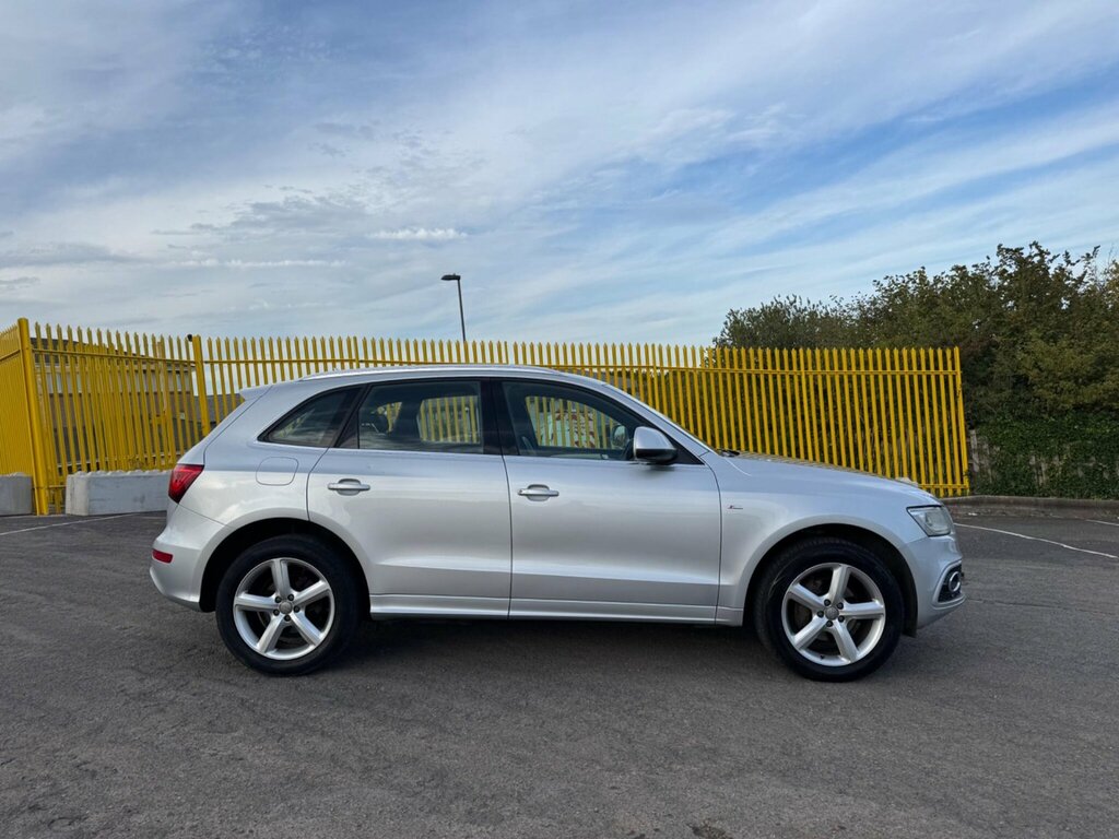 Audi Q5 2.0 Tdi S Line Quattro Euro 5 Ss KU63FWR Silver #5