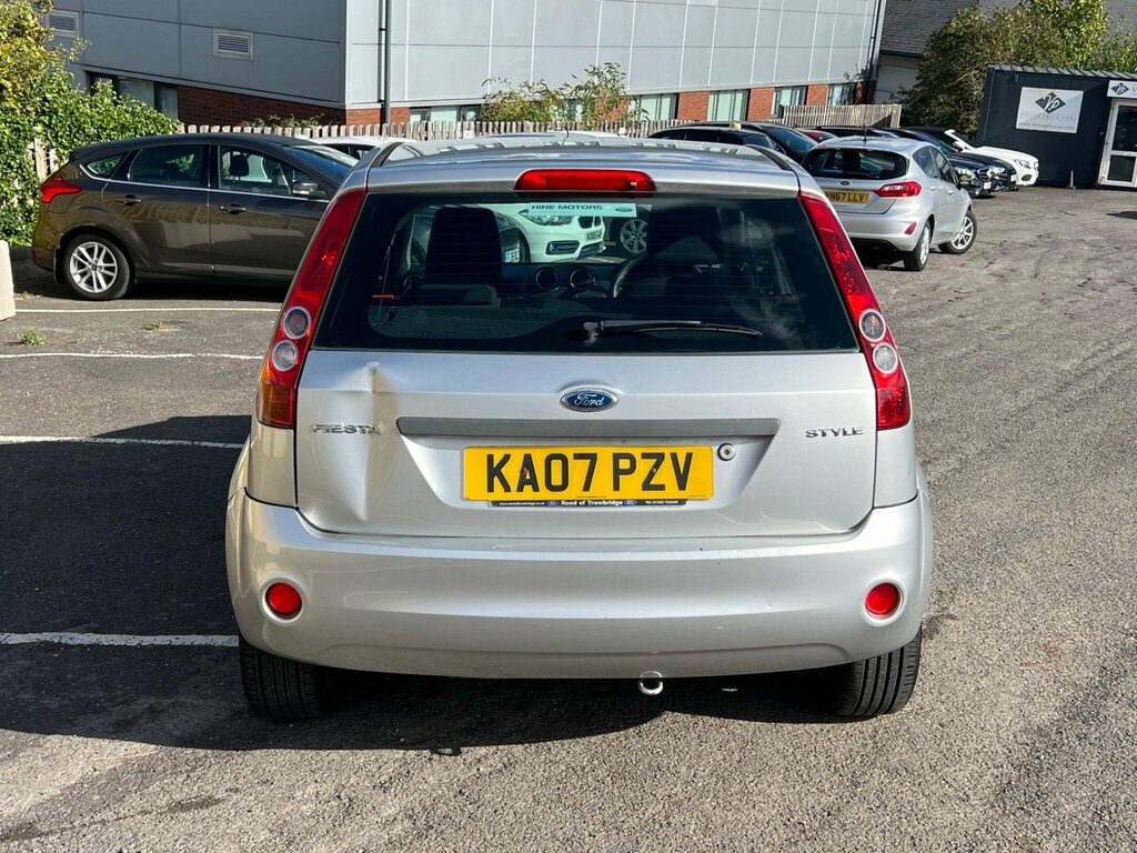 Ford Fiesta 1.25 Style Climate KA07PZV Silver #6