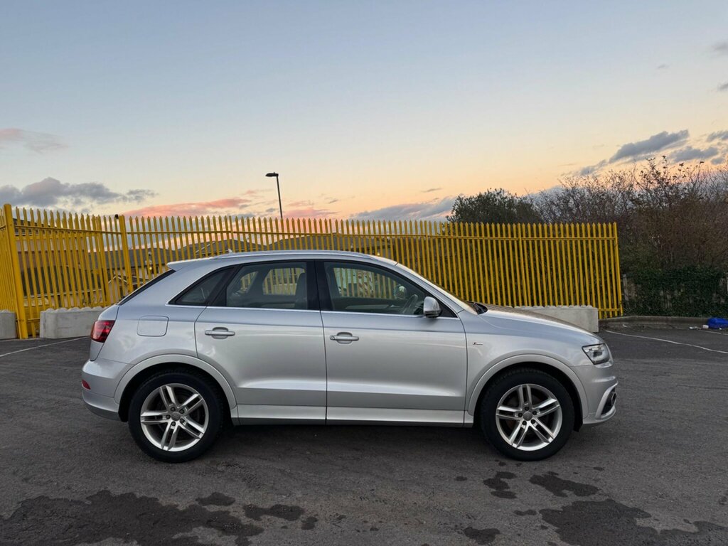 Audi Q3 2.0 Tdi S Line Euro 5 Ss DF62TGN Silver #5