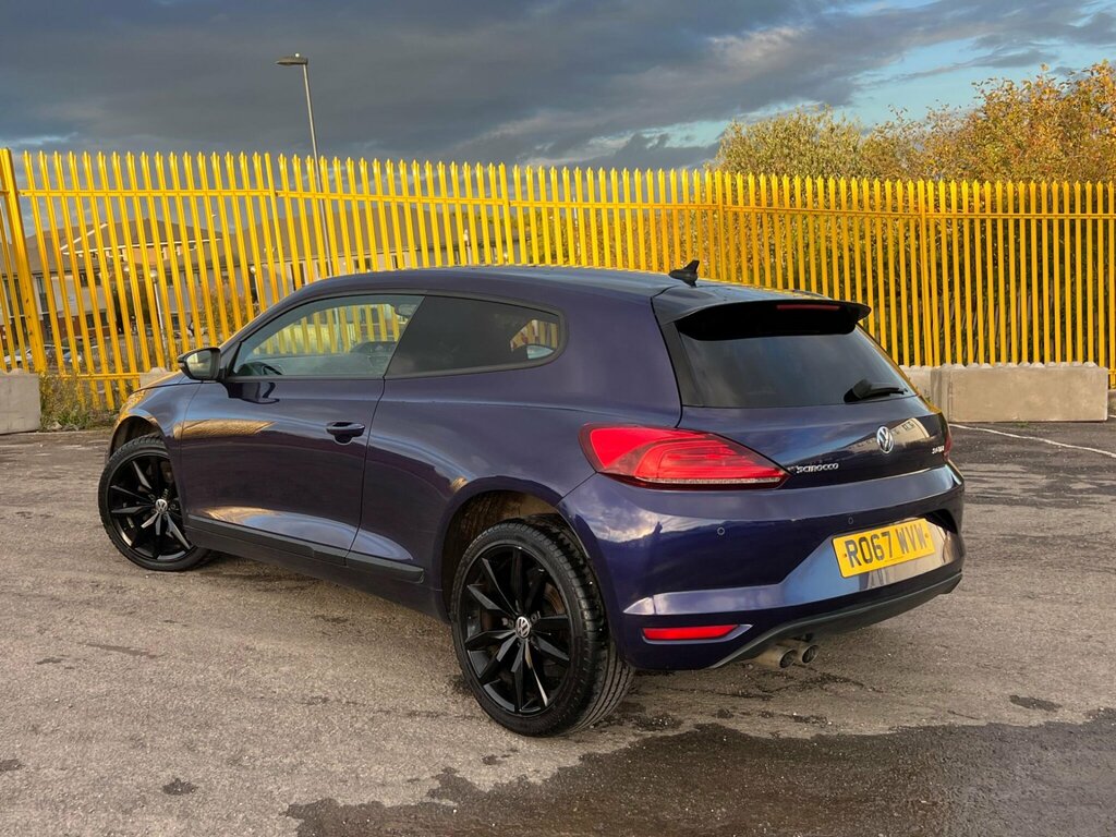 Volkswagen Scirocco 2.0 Tdi Gt Black Edition Euro 6 Ss RO67WVW Purple #2