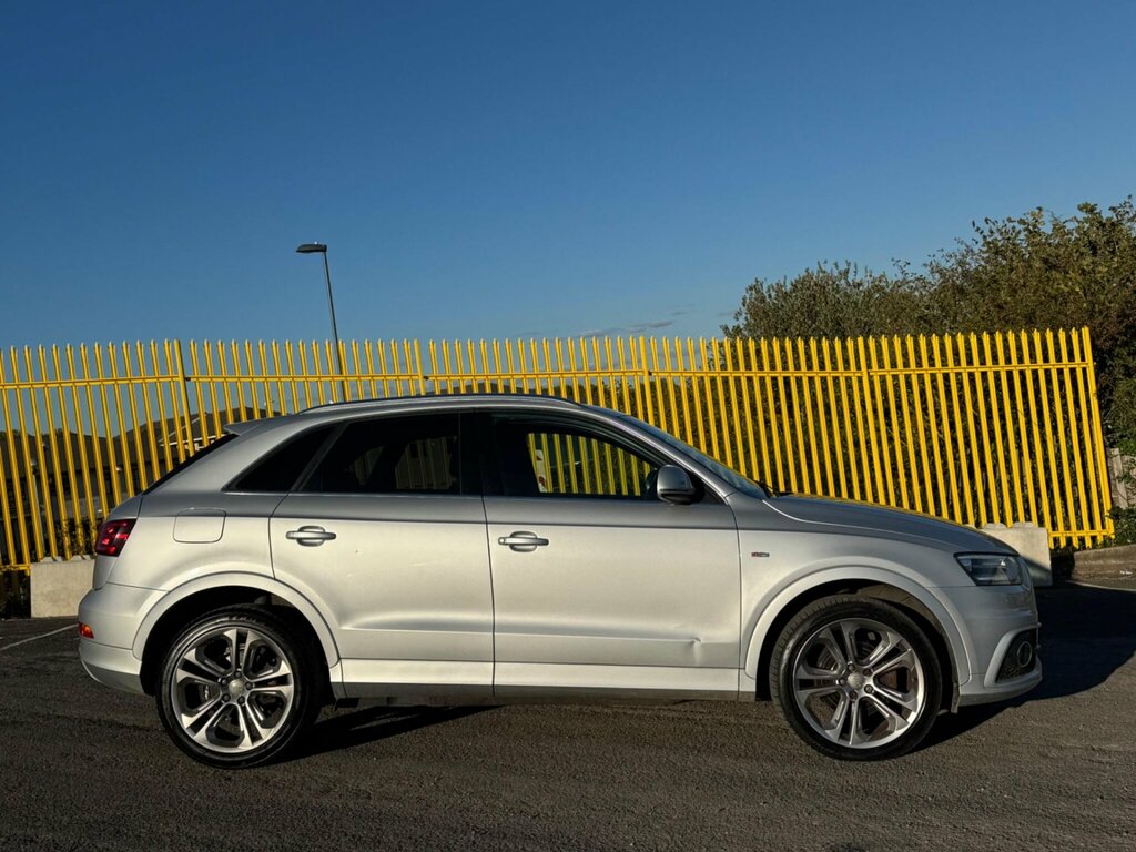 Audi Q3 2.0 Tdi S Line Quattro Euro 5 Ss SV63HKT Silver #5