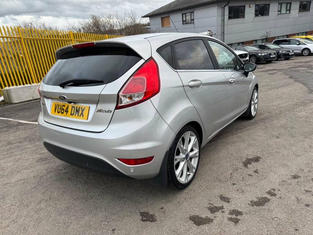 Ford Fiesta 1.0T Ecoboost Titanium X Euro 5 Ss VU64DMX Silver #6
