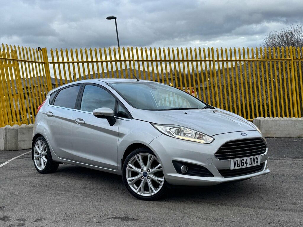 Ford Fiesta 1.0T Ecoboost Titanium X Euro 5 Ss VU64DMX Silver