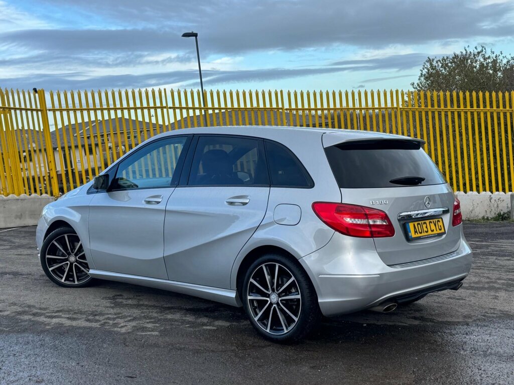 Mercedes-Benz B Class 1.6 B180 Blueefficiency Sport 7G-dct Euro 5 Ss Silver #2