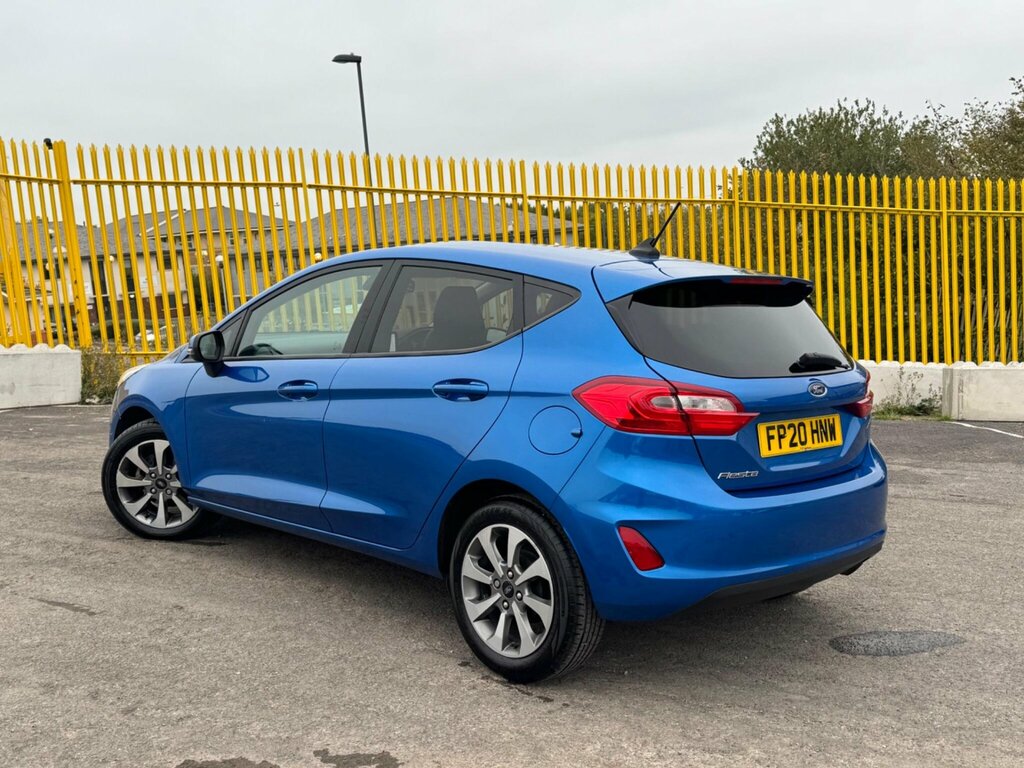 Ford Fiesta 1.0T Ecoboost Trend Euro 6 Ss FP20HNW Blue #2