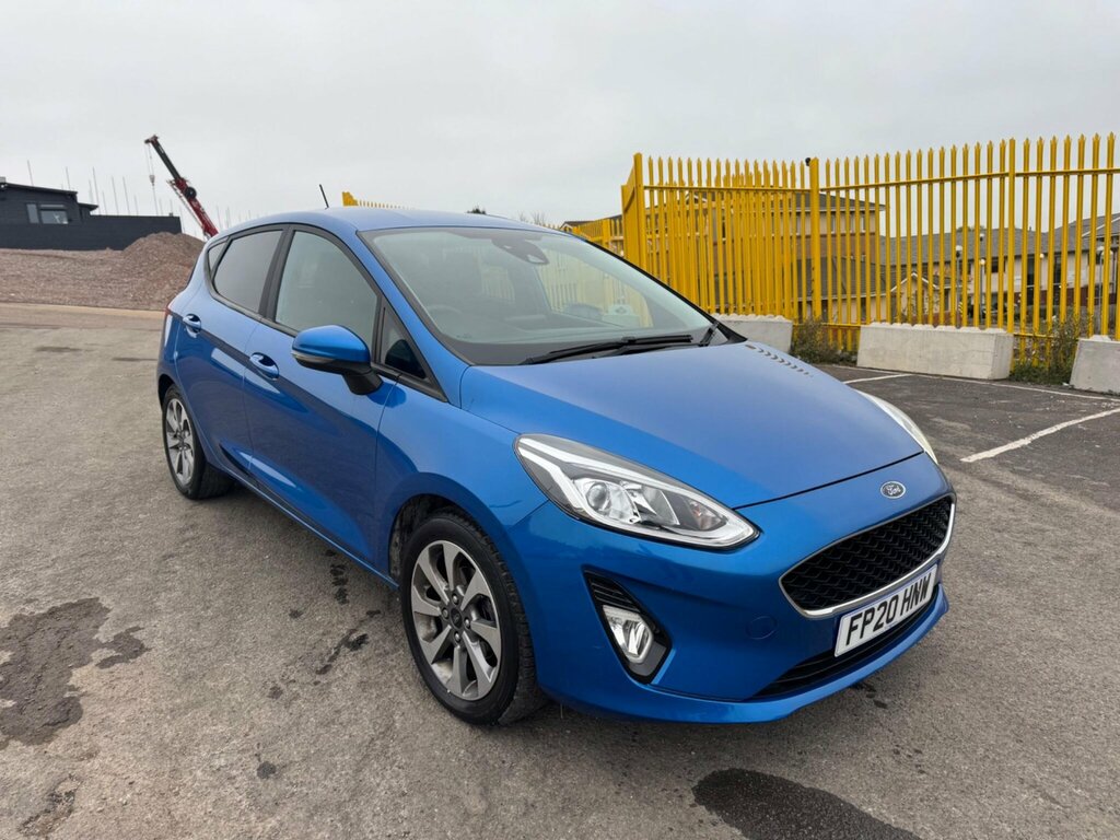 Ford Fiesta 1.0T Ecoboost Trend Euro 6 Ss FP20HNW Blue #4