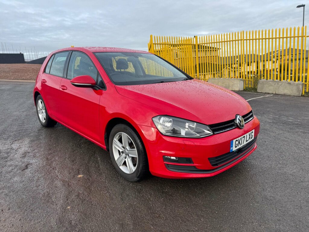 Volkswagen Golf 1.6 Tdi Bluemotion Tech Match Edition Euro 6 Ss GK17LXG Red #4