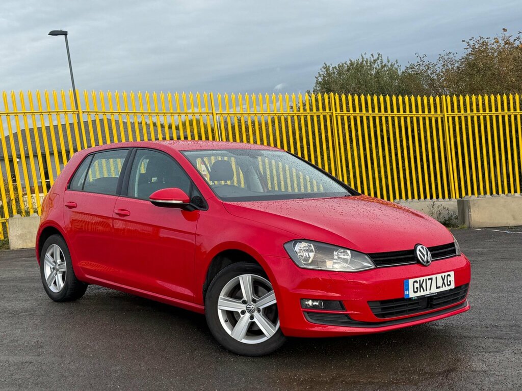 Volkswagen Golf 1.6 Tdi Bluemotion Tech Match Edition Euro 6 Ss Red