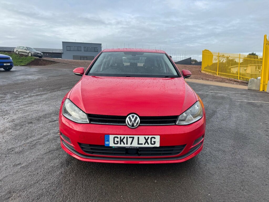 Volkswagen Golf 1.6 Tdi Bluemotion Tech Match Edition Euro 6 Ss GK17LXG Red #3