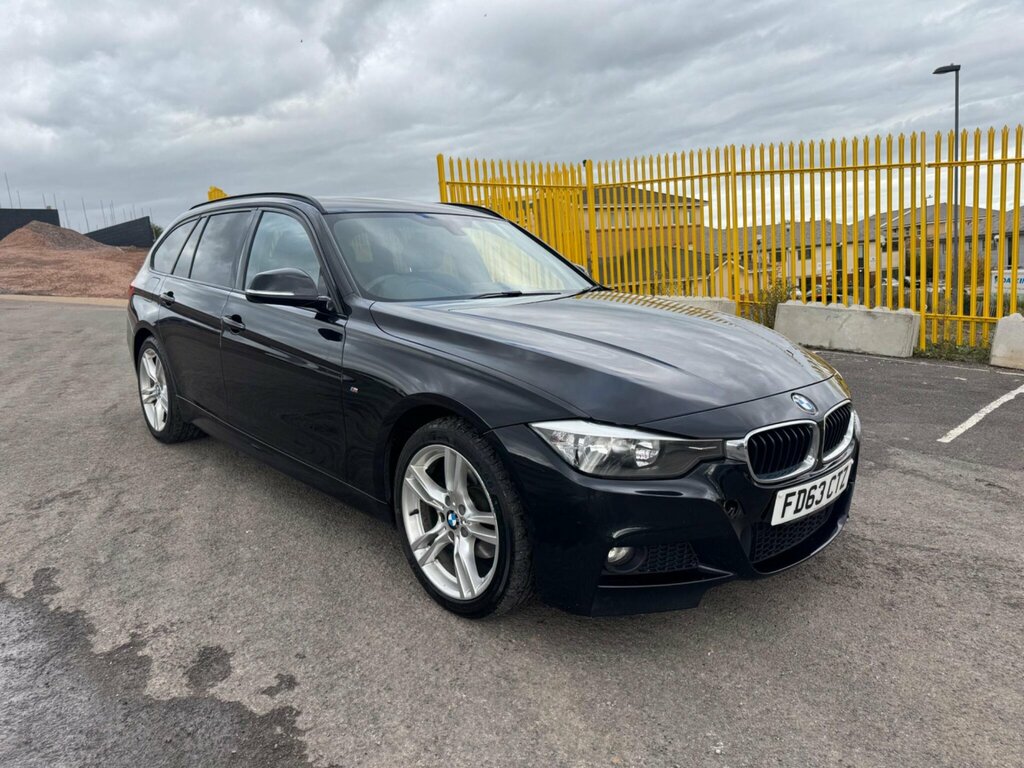 BMW 3 Series 2.0 320D M Sport Touring Xdrive Euro 5 Ss FD63CTZ Black #4