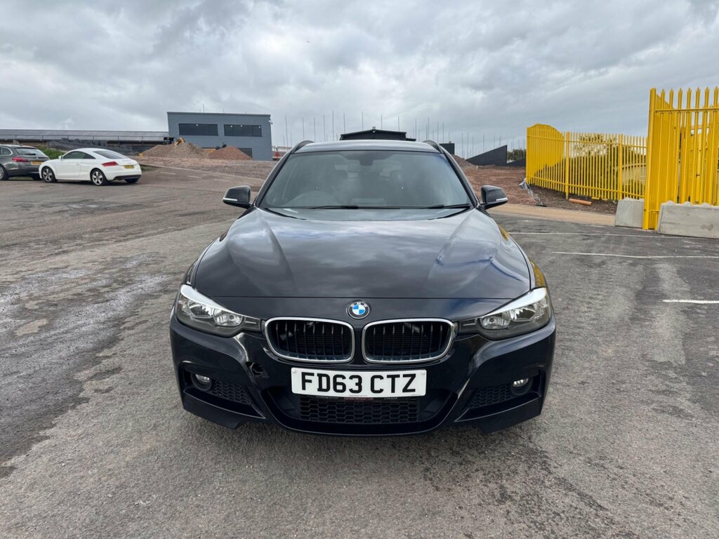 BMW 3 Series 2.0 320D M Sport Touring Xdrive Euro 5 Ss FD63CTZ Black #3