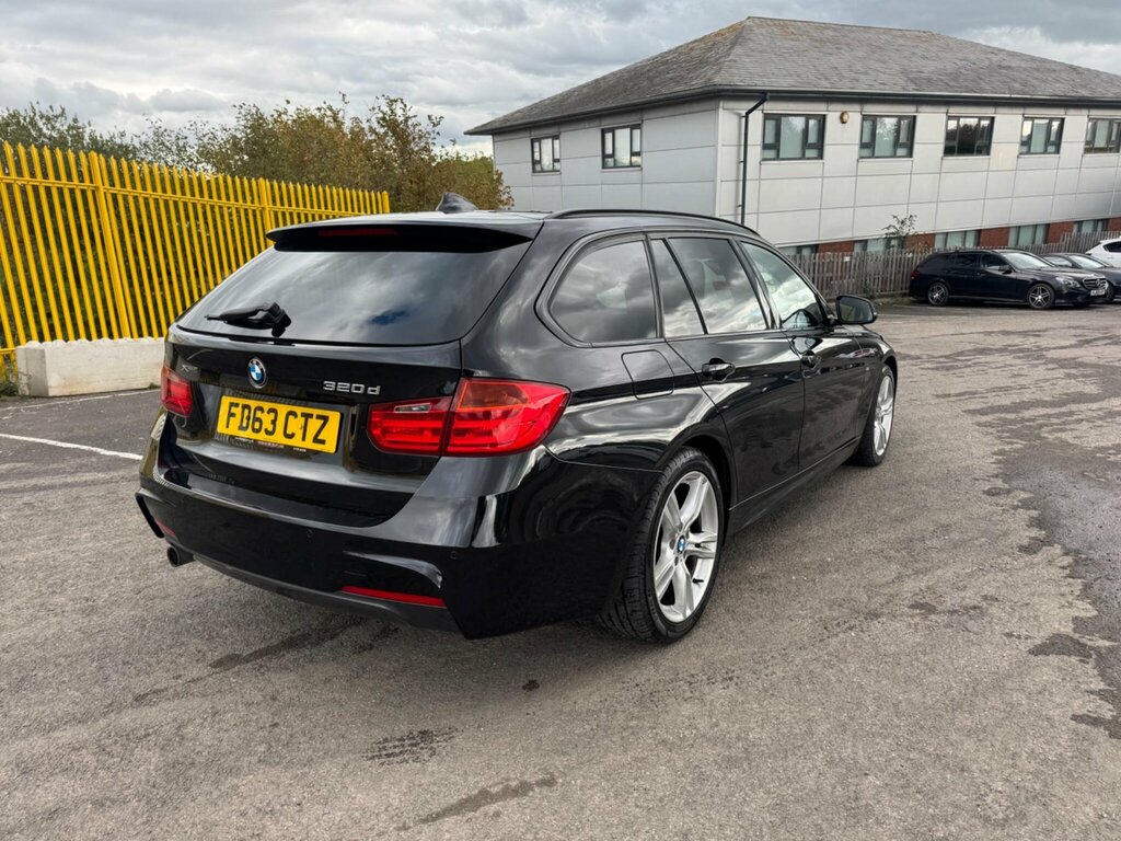 BMW 3 Series 2.0 320D M Sport Touring Xdrive Euro 5 Ss FD63CTZ Black #6