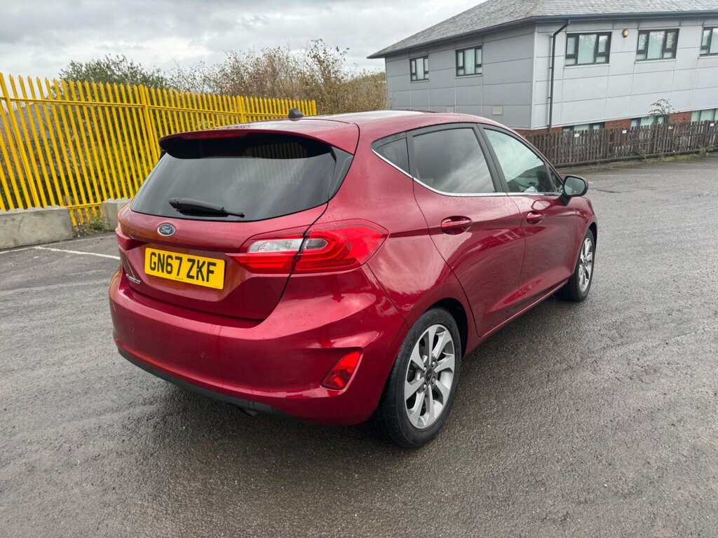 Ford Fiesta 1.0T Ecoboost Titanium Euro 6 Ss GN67ZKF Red #6