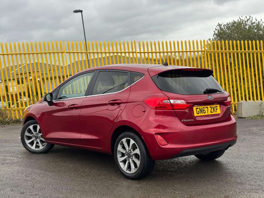 Ford Fiesta 1.0T Ecoboost Titanium Euro 6 Ss GN67ZKF Red #2