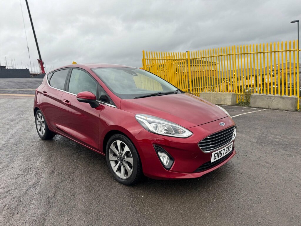 Ford Fiesta 1.0T Ecoboost Titanium Euro 6 Ss GN67ZKF Red #4