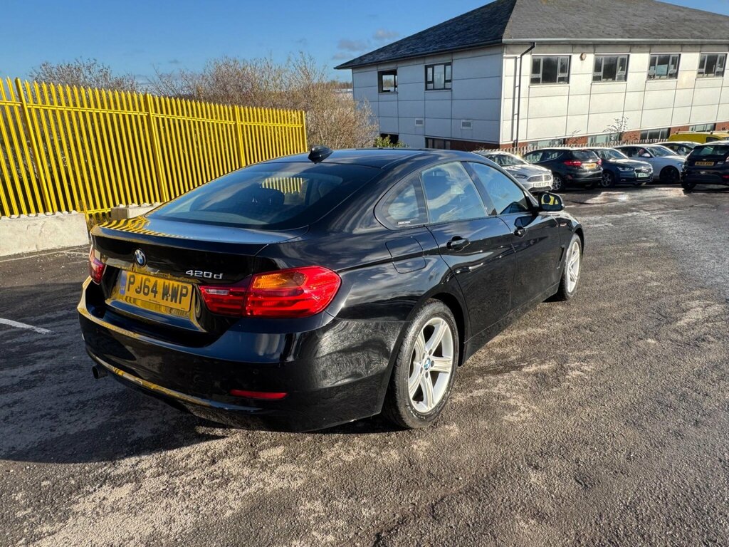BMW 4 Series Gran Coupe 2.0 420D Se Euro 6 Ss PJ64WWP Black #6