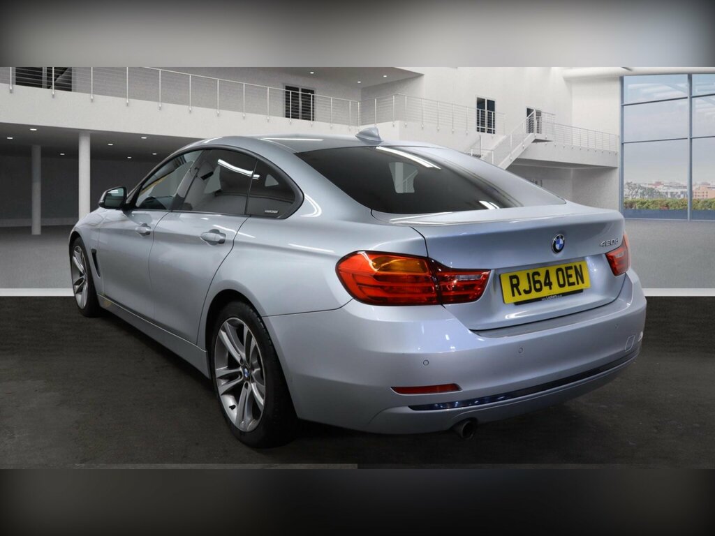BMW 4 Series Gran Coupe 2.0 420D Sport Euro 6 Ss RJ64OEN Silver #2