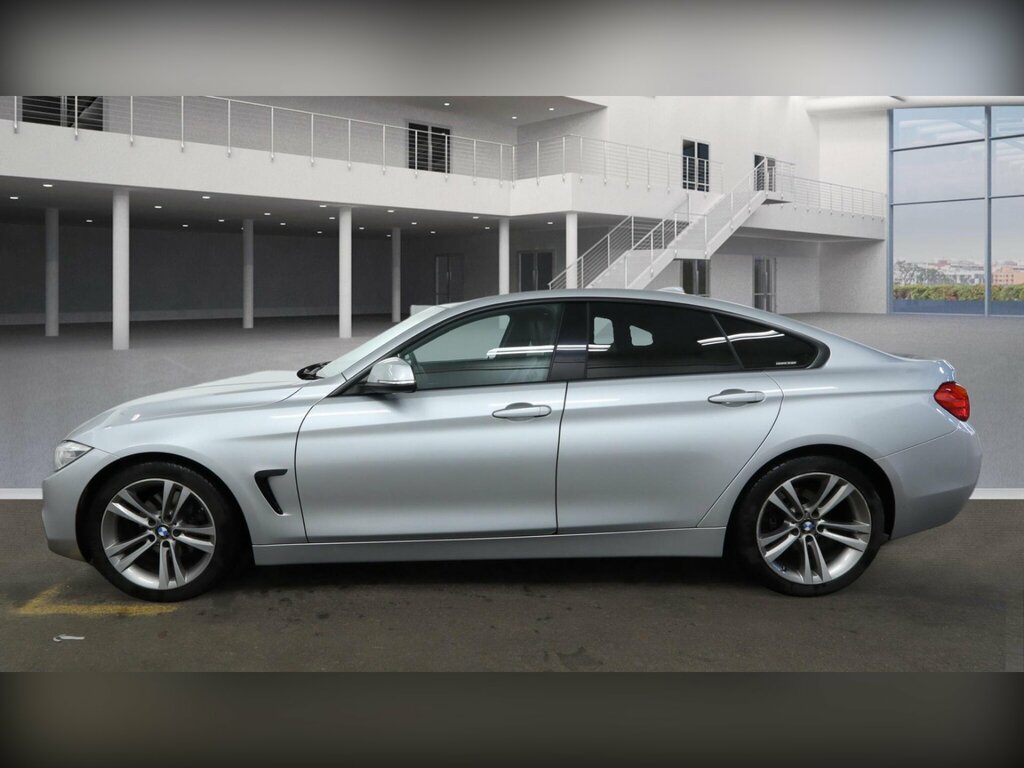 BMW 4 Series Gran Coupe 2.0 420D Sport Euro 6 Ss RJ64OEN Silver #3