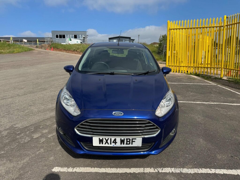 Ford Fiesta 1.0T Ecoboost Zetec Euro 5 Ss WX14WBF Blue #3