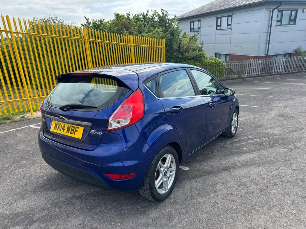 Ford Fiesta 1.0T Ecoboost Zetec Euro 5 Ss WX14WBF Blue #5